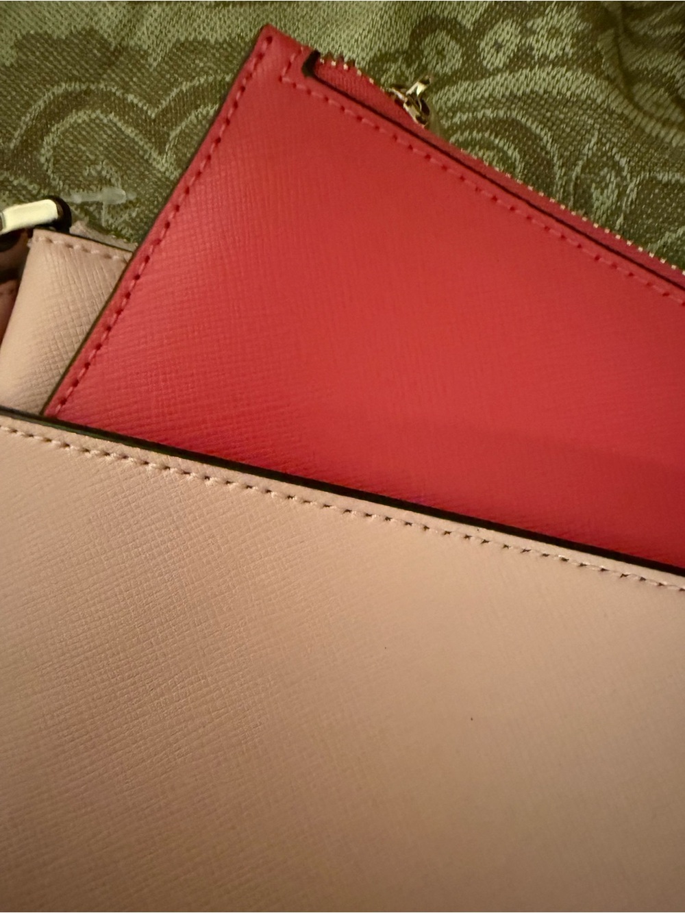 New! Kate Spade Pink Crossbody Bag with hot pink Accent - Picture 6 of 7